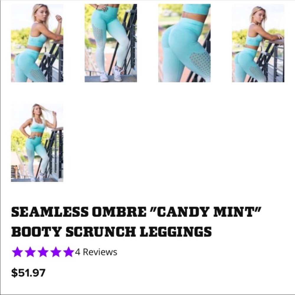 Ombré leggings